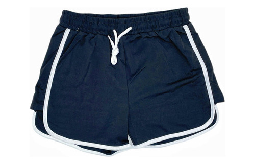 Pack 3 Shorts Bermudas Buzo Deportivo Mujer Con Bolsillo
