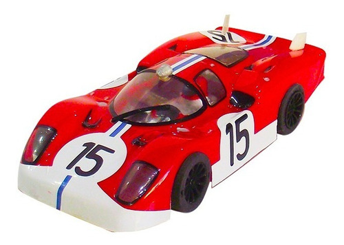 Ferrari Coda Lunga Compatible Con Scalextric Escala 1/32