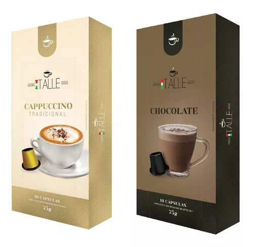 Café René Chocolate Kaffee - 10 Cápsulas para Nespresso por 1,79 €