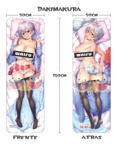 Nuevo Dakimakura Cojin Hentai Sin Censura Waifu Sexy Nsfw H