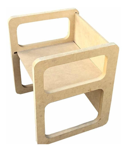 Torre De Aprendizaje Dos En Uno  Montessori  Más Silla 3 Pos