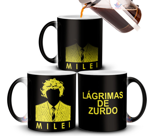 Taza Magica Milei Lagrimas Zurdo Javier Liberales Libertad