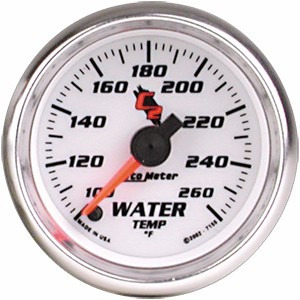 7155 Auto Meter Water Temp C2 100-260 º F(e) 