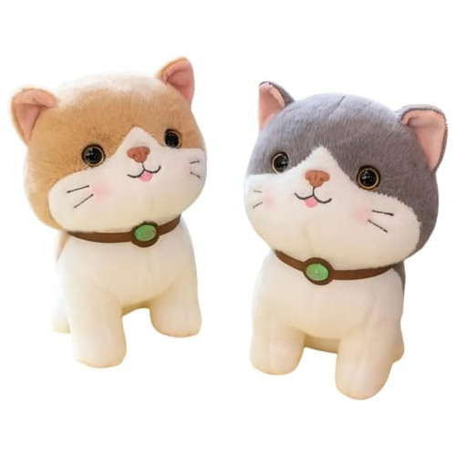 Juguete Lindo Peluches Niños Gatito Felpa Terciopelo 20 Cm.