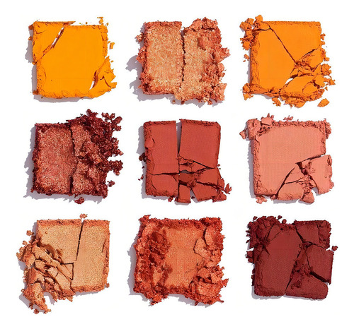 Paleta de sombras de olhos Honey Bee Lottie London de 9 tons, cor de sombra amarela
