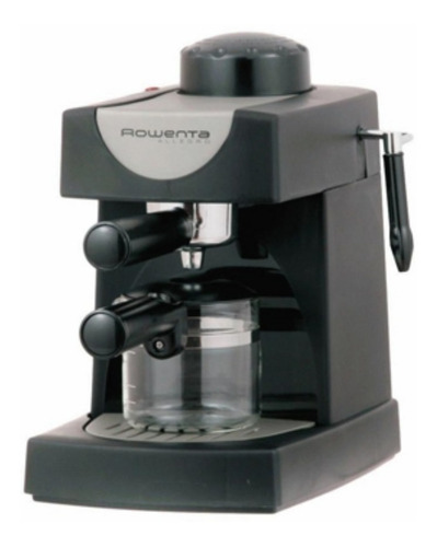 Cafetera Rowenta ALLEGRO ES060010 automática negra y plateada expreso