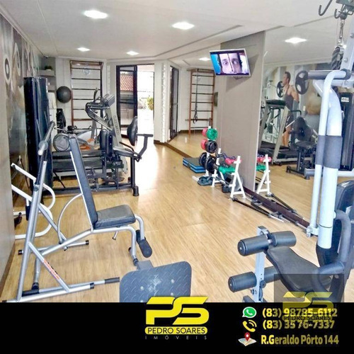 Apt. Alto Padrão C/ 4 Dormitórios À Venda, 203 M² Por R$ 840.000 - Manaíra - João Pessoa/pb - Ap1957