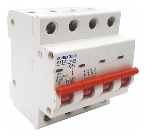 Imagen 1 de 3 de Termica Conextube 4x25a 4.5ka