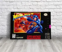 Comprar Carteles Mega Man Gamer Juegos 30x20 Cm Snes Posters