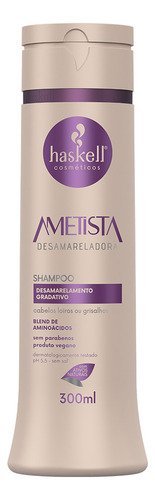 Shampoo Ametista Desamareladora Haskell 300ml