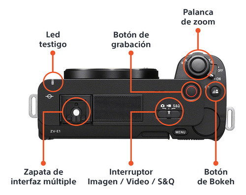 Cámara Vlogging Full-frame Zv-e1
