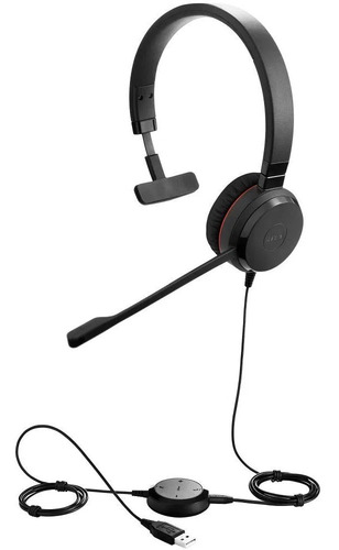 Imagen 1 de 4 de Diadema Jabra Evolve 30 Mono Usb/3.5mm Cancelación Ruido