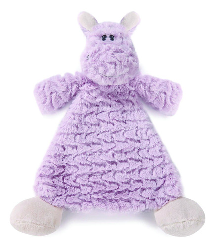 Harlow Hippo Lavender - Manta De Peluche Infantil