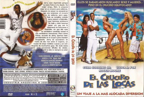El Crucero De Las Locas Dvd Cuba Gooding Jr Roselyn Sanchez