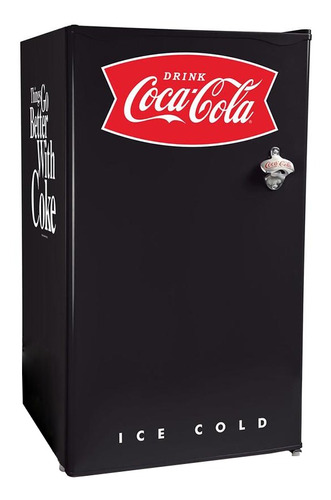 Refrigerador frigobar Nostalgia Electrics CRF32 negro 91L 120V