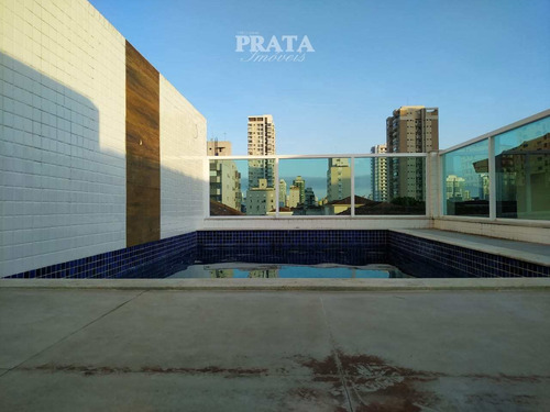Imagem 2 de 30 de Embaré Santos Casa Piscina 4 Suítes Sala 2 Amb Sacada 2 Vgs - V399669