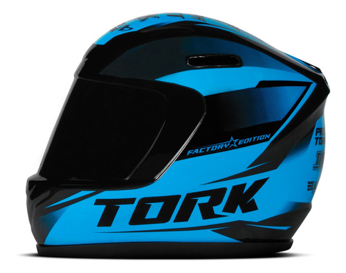 Mini Cofre Pro Tork Capacete 788 Factory Edition Azul