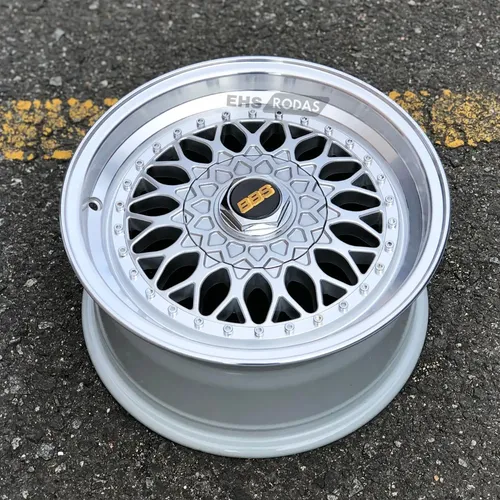 4 Roda Bbs Rs Aro 15 Tala 7 4x100 4x108 | Parcelamento sem juros