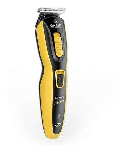 Imagen 8 de 8 de Cortadora de pelo GA.MA Italy GCX 623 Sport amarilla 110V/220V