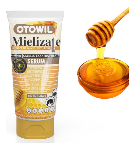 Serum Mielizate Tratamiento Capilar Otowil 120g Nutre Brillo