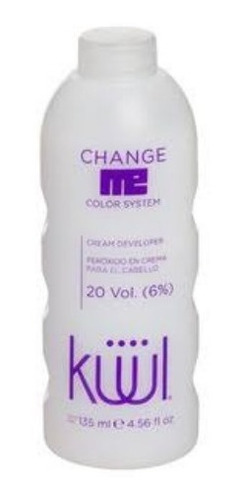 Tinte Peroxido Kuul Change Me 20 Vol - Botella De 135ml