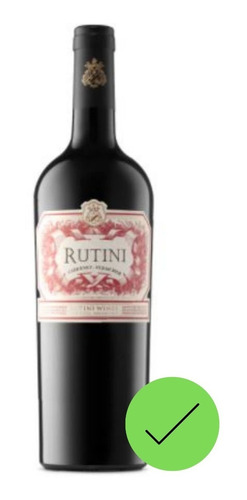 Vino Rutini Cabernet Syrah X750ml Mcg