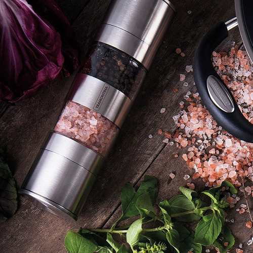 Moedor De Sal E Pimenta Aço Inox E Acrílico Tramontina