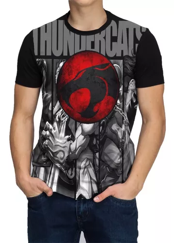 Camiseta Thundercats Thundera Desenhos Anos 80 Lion Criança