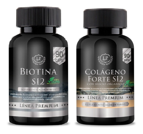 Pack Biotina + Colageno Forte + Si Zeo 2x90 Cap. Pelo - Piel