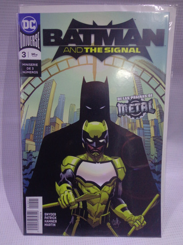 Batman And The Signal Vol.3 Dc Comic´s Televisa 2019