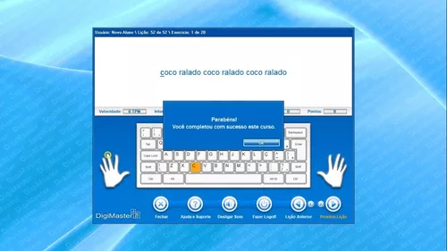 Curso de Digitação DigiMaster + serial