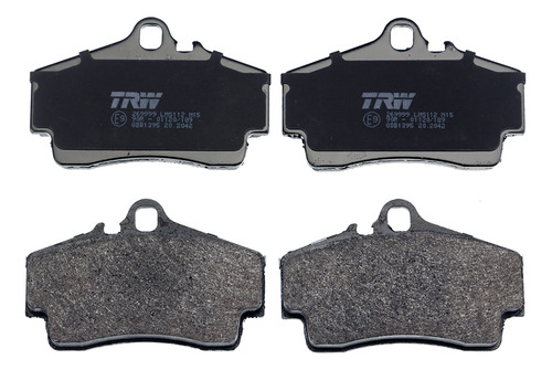 Balatas Traseras Porsche 911 Carrera 4 1998 - 2001