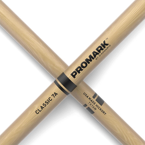 Cuo Palillo 7a Punta Madera Hickory Promark Tx7aw