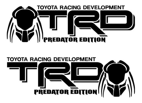 Stickers Para Toyota Trd Predator Edition 2 Pzs Pick Up