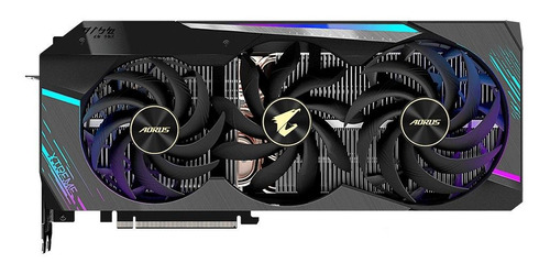 Placa de vídeo Nvidia Gigabyte  AORUS GeForce RTX 30 Series RTX 3080 GV-N3080AORUS X-10GD (rev. 2.0) 10GB