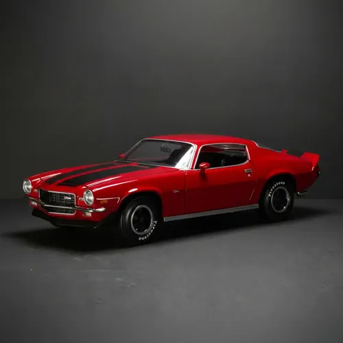 Miniatura 1971 Chevrolet Camaro Vermelho Escala 1:18 Maisto