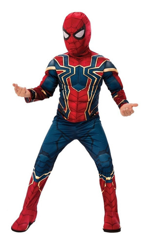 Disfraz Iron Spiderman Talla 4-6 Años Entrega Inmediata