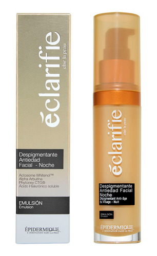 Eclarifie Despigmentante Antiedad Facial Noche Emulsion X 30