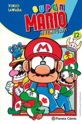 Super Mario Nãâº 12, De Sawada, Yukio. Editorial Planeta Cómic, Tapa Blanda En Español