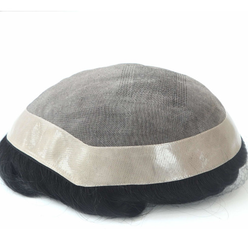 Imagem 5 de 6 de Protese Capilar Híbrida Top 15x23cm Cor 1b Promoção