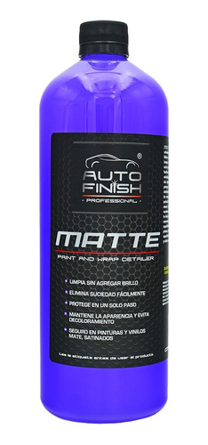 Autofinish Detalla Matte Proteccion Pintura Mate Wrap 1 Lt
