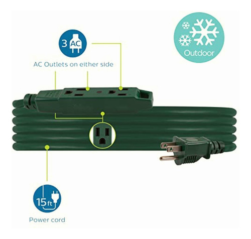 Philips Accessories, Extensión De Exterior Philips De 15