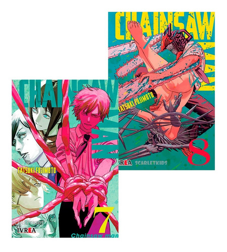 Manga Chainsaw Man 2 Tomos Elegi Tu Tomo Fujimoto Ivrea Sk