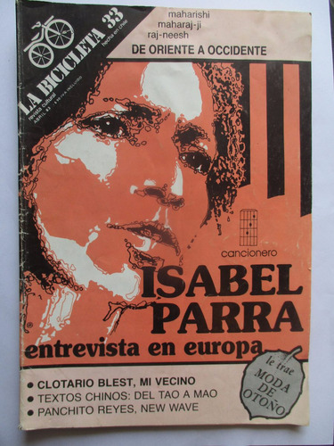 Revista La Bicicleta /abril De 1983/ Clotario Blest, I Parra