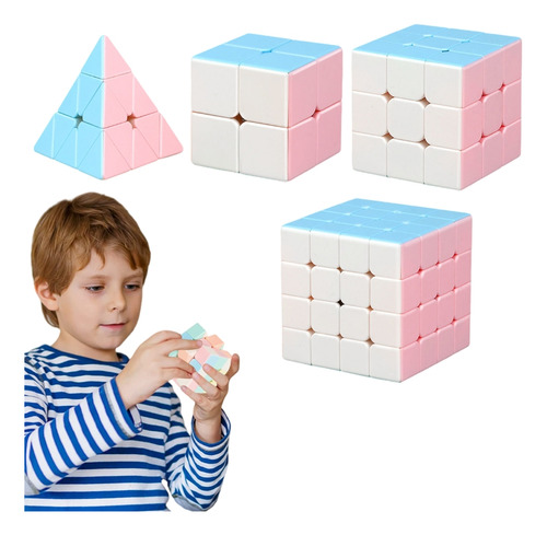 Cubo Magnético Cubo De Rubik De Colores Sin Pegatinas