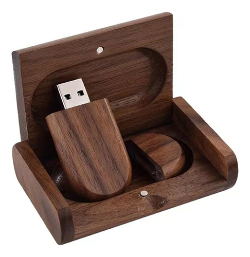 0 32gb Madera Usb Flash Drive Disco Memory Stick Caja 2.0