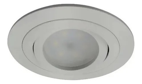 Pack X9u Spot Embutir Blanco Fundicion Aluminio Dicro Led 7w