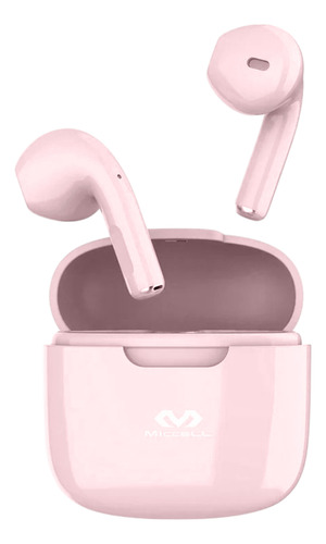 Audífonos In Ear Bluetooth Tws Miccell Vq-bh11 Rosado