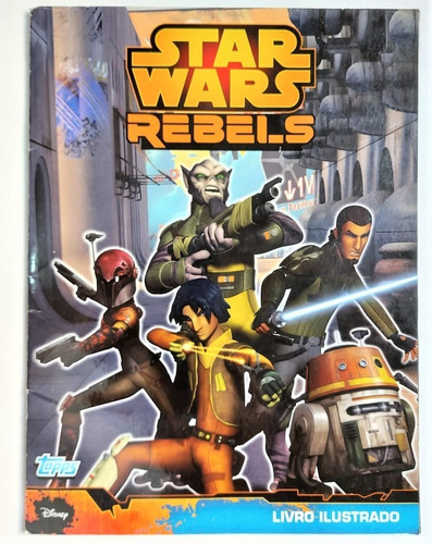 Album De Figurinhas Star Wars Rebels Completo 