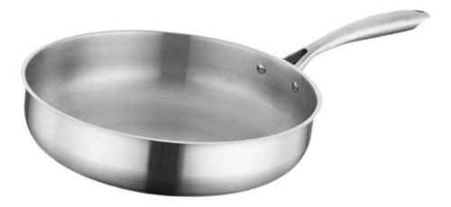 Sartén De Acero Inoxidable Sartén De Filete De 26 Cm